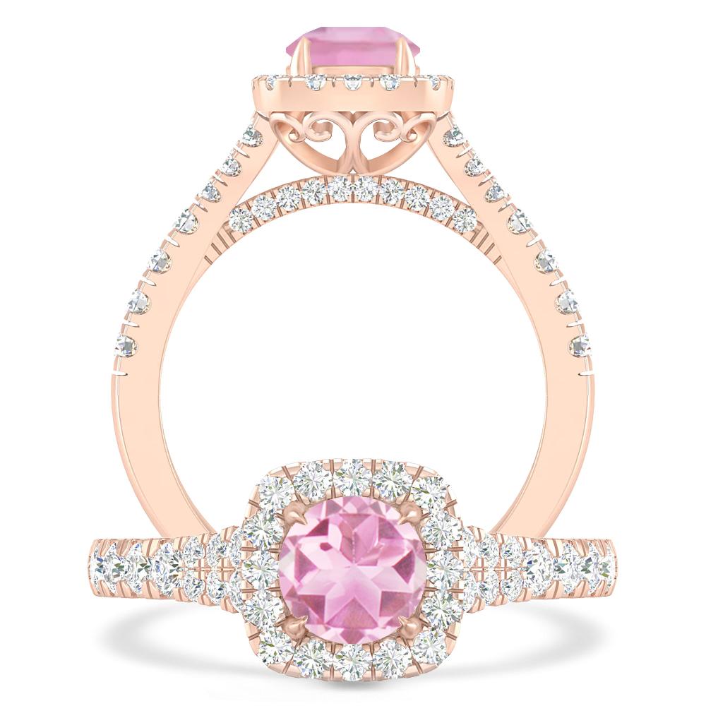 Rose Gold - Pink Tourmaline