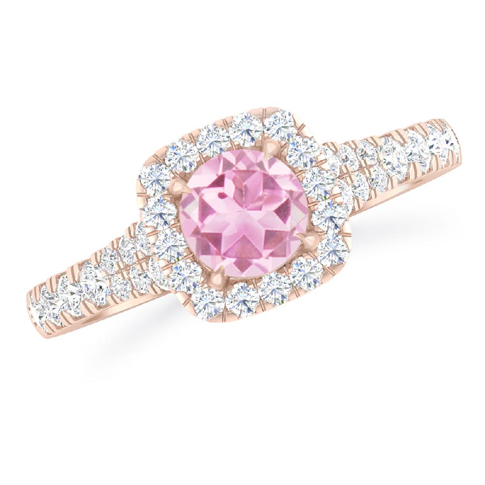 Rose Gold - Pink Tourmaline