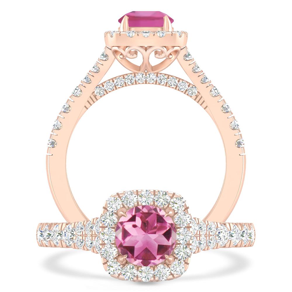 Rose Gold - Pink Tourmaline