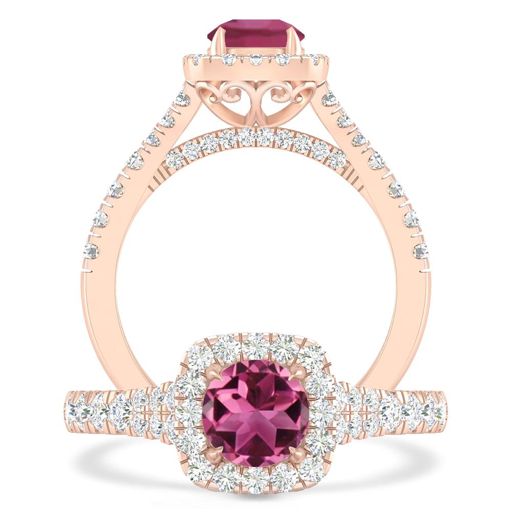 Rose Gold - Pink Tourmaline