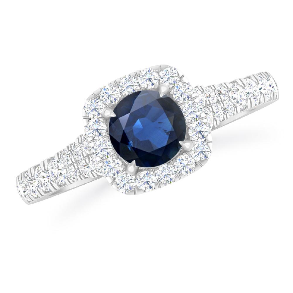 White Gold - Sapphire