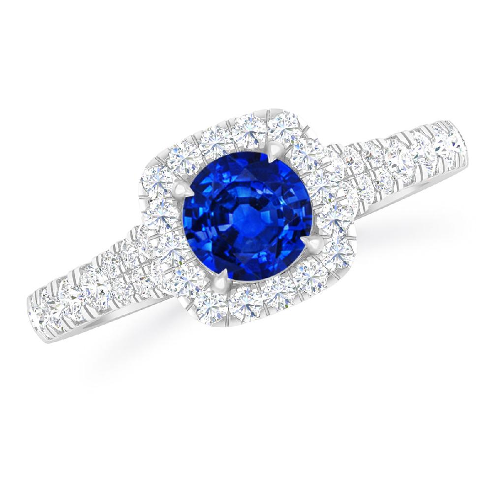 White Gold - Sapphire