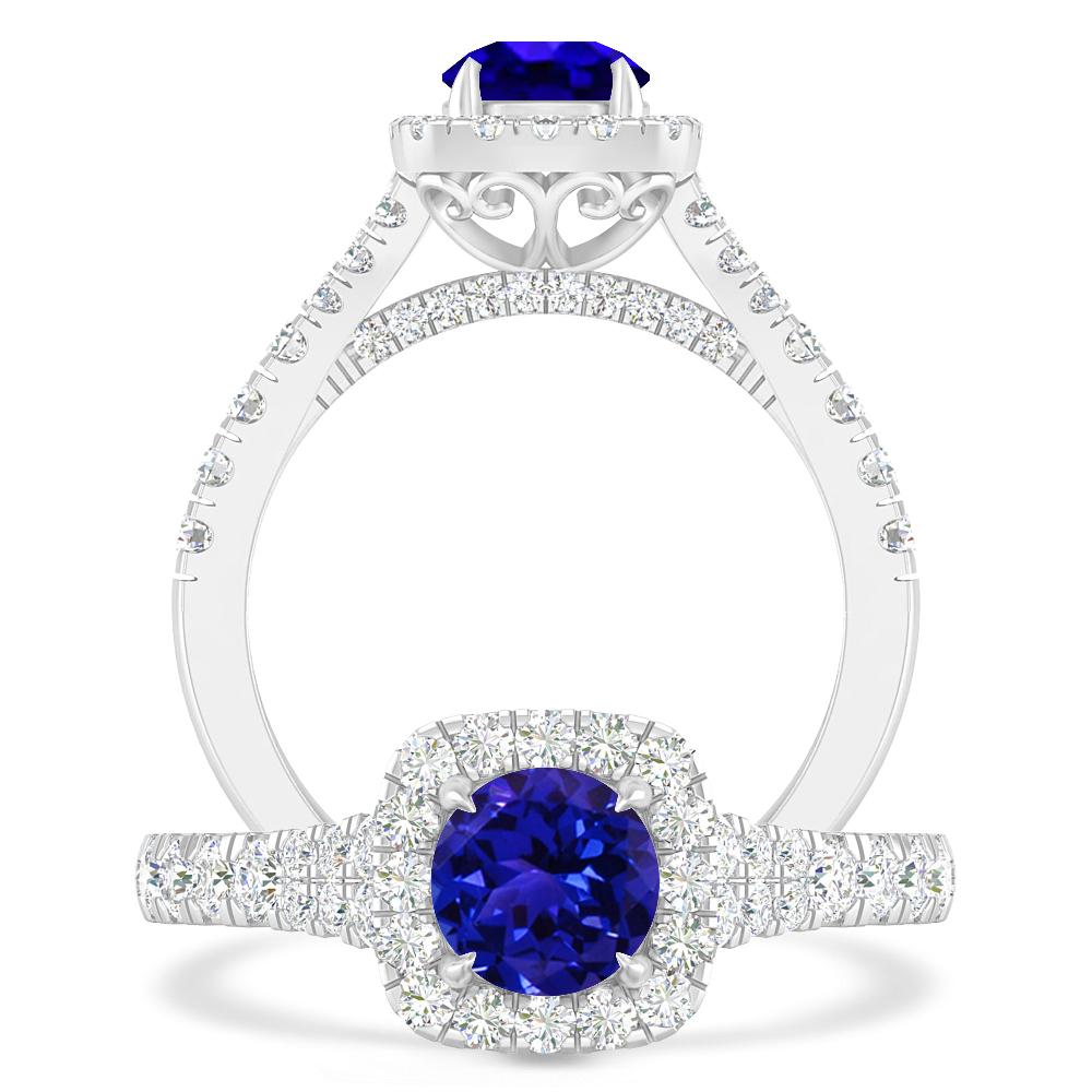 White Gold - Tanzanite