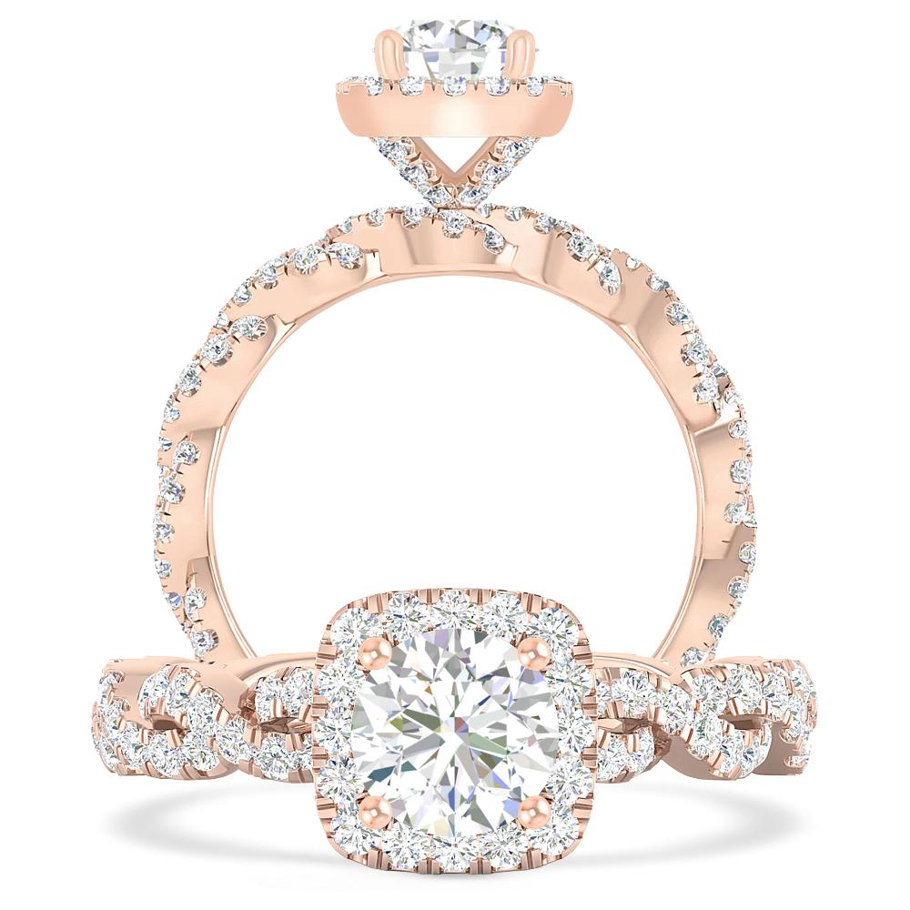 Rose Gold - Diamond