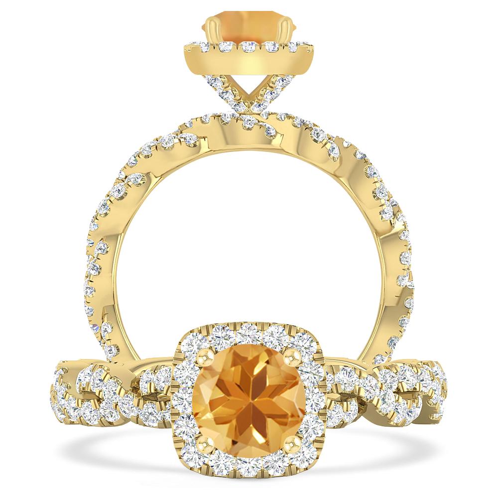 Yellow Gold - Citrine