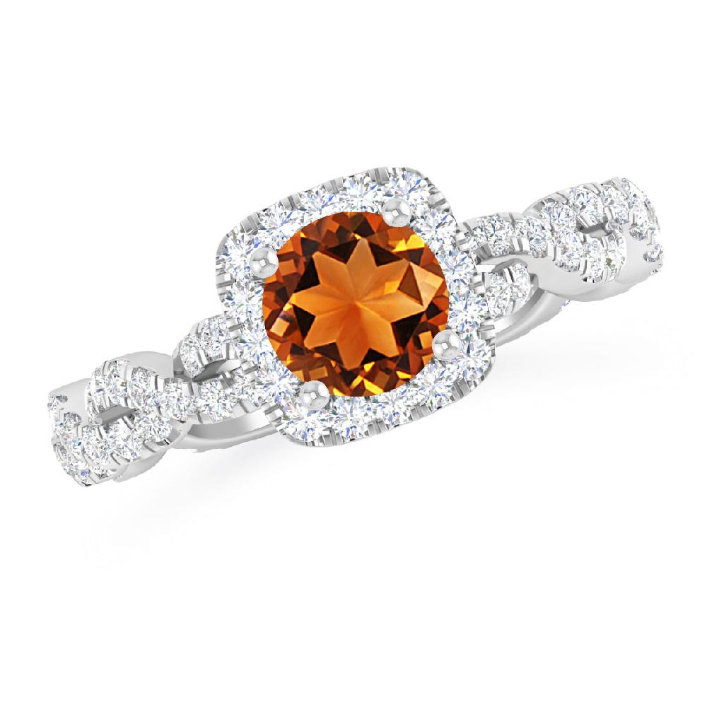 White Gold - Citrine