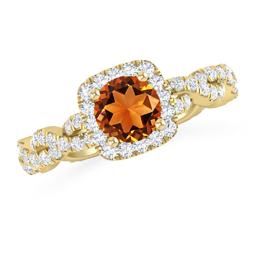 Yellow Gold - Citrine