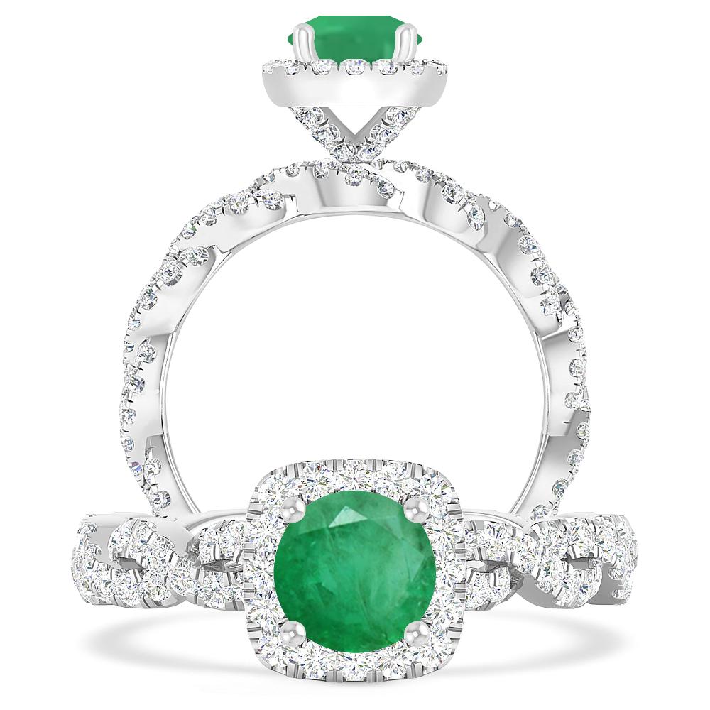 White Gold - Emerald