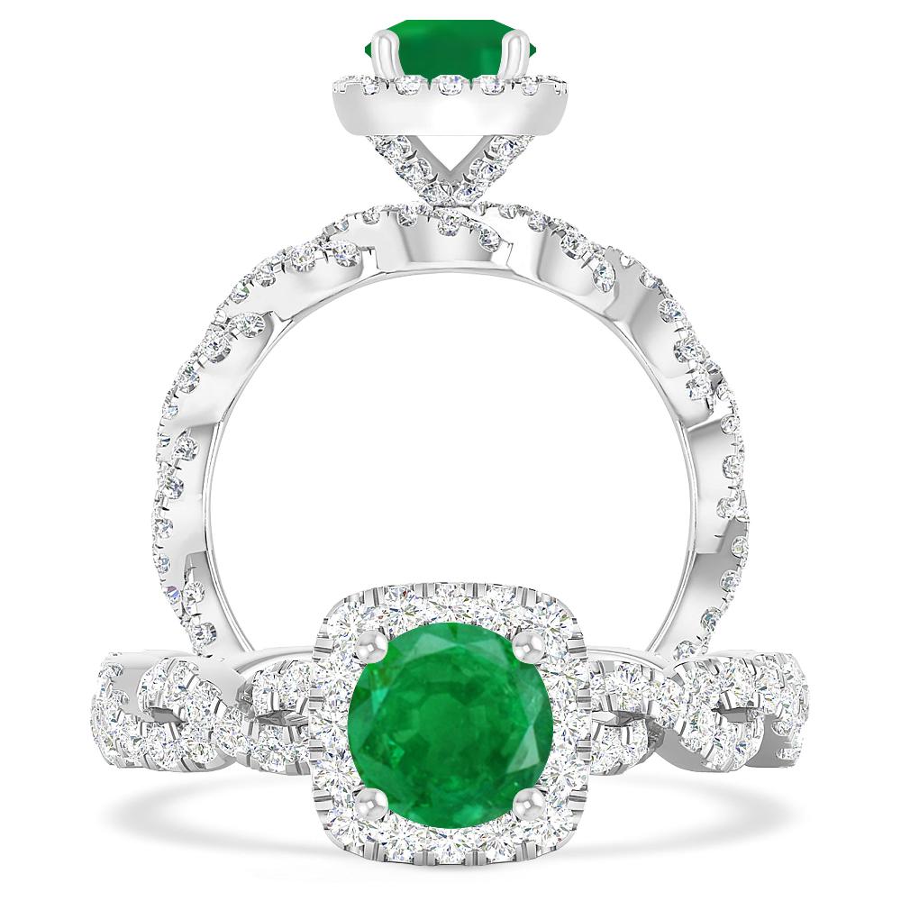 White Gold - Emerald