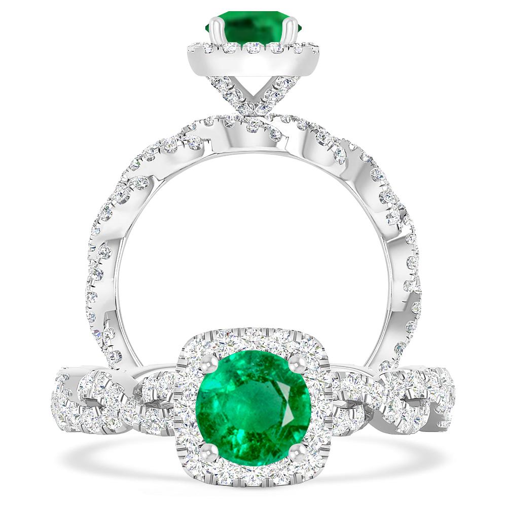 White Gold - Emerald