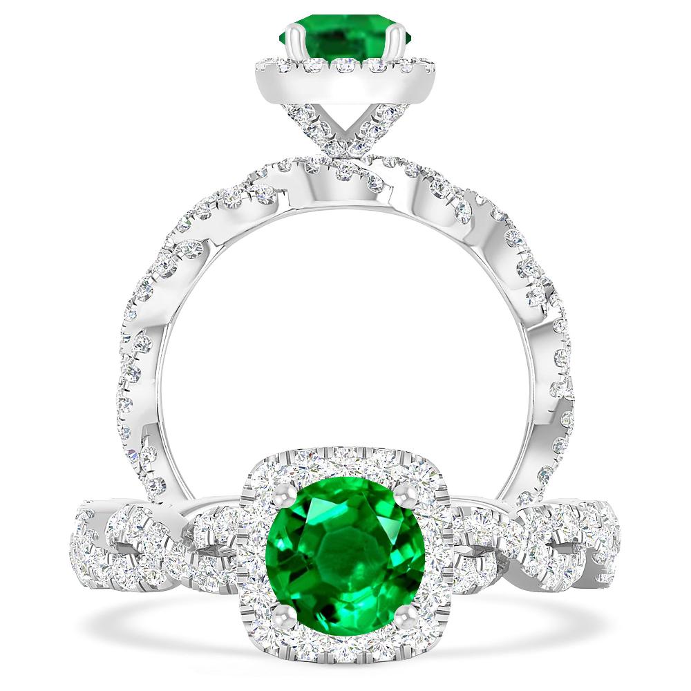 White Gold - Emerald