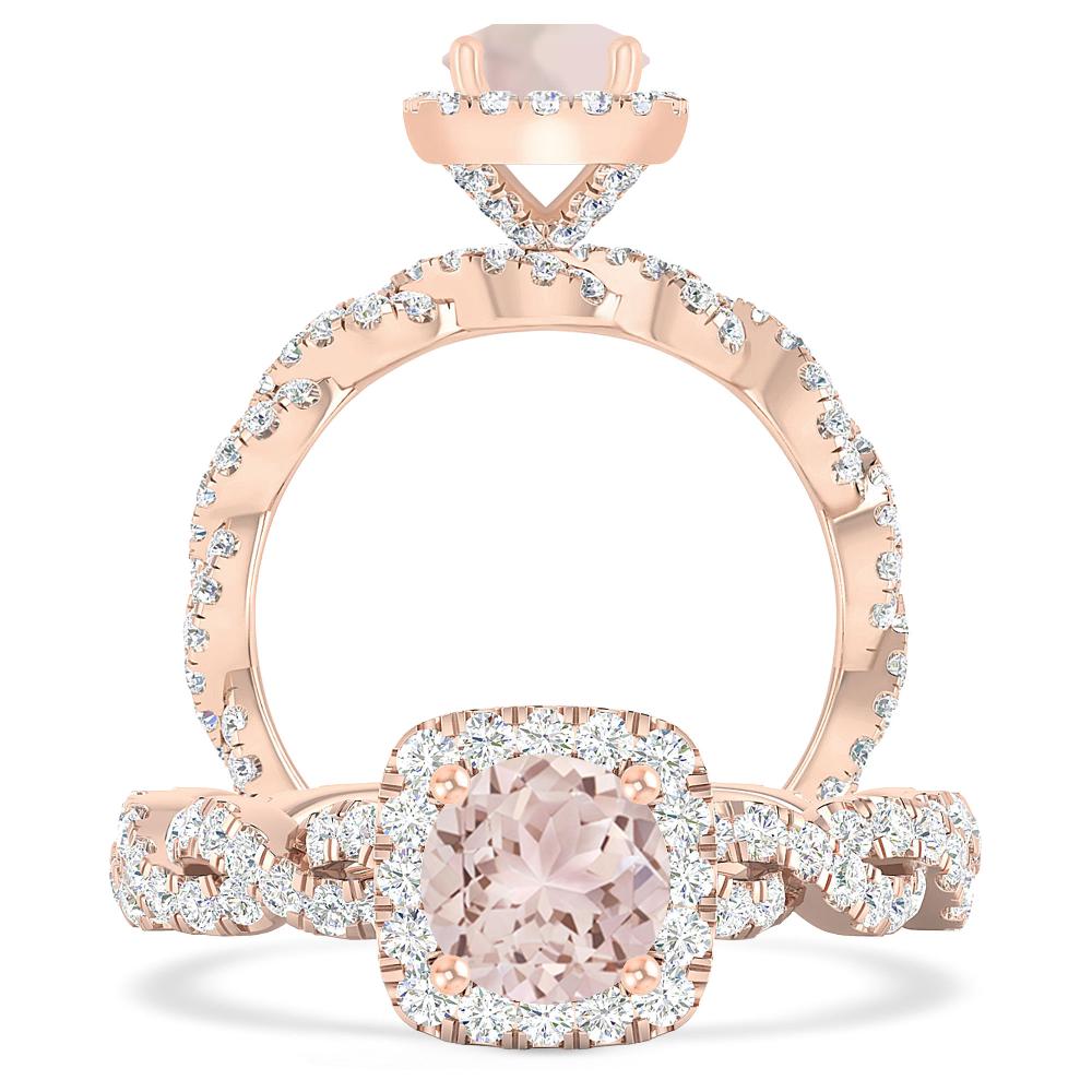 Rose Gold - Morganite