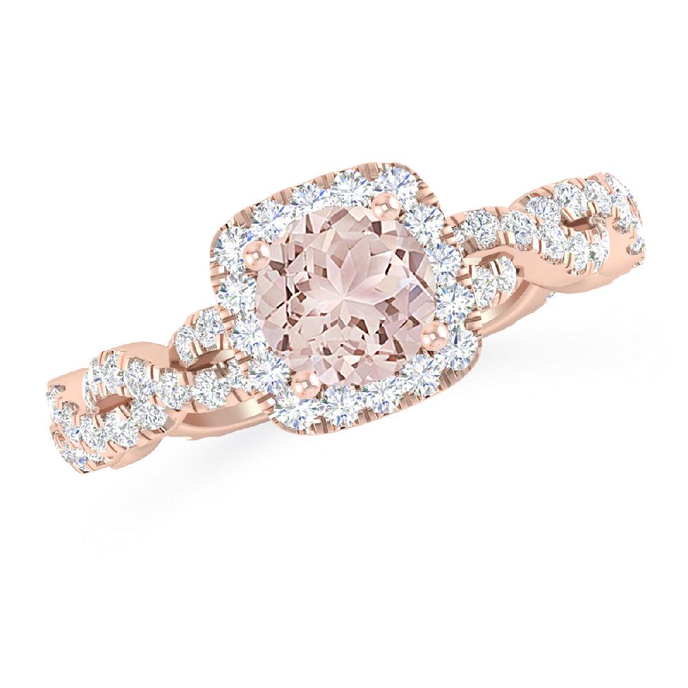 Rose Gold - Morganite