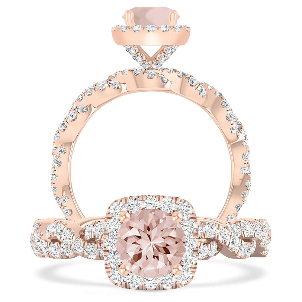 Rose Gold - Morganite