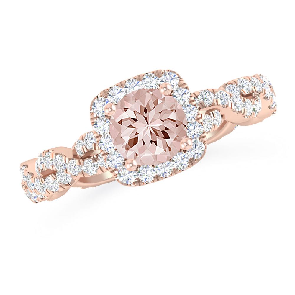 Rose Gold - Morganite