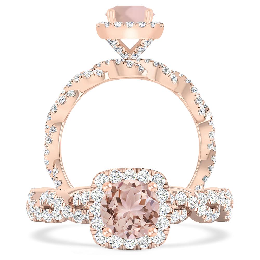 Rose Gold - Morganite