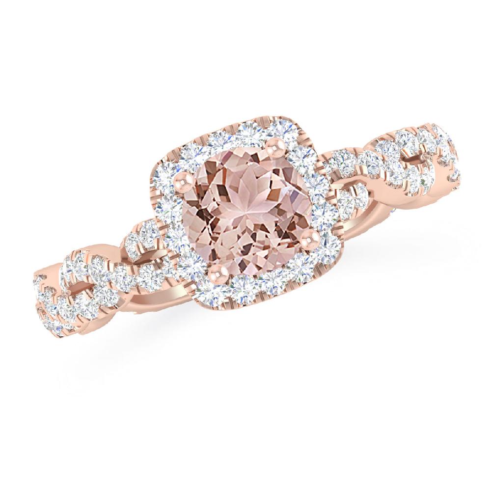 Rose Gold - Morganite