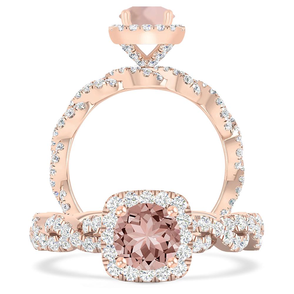 Rose Gold - Morganite