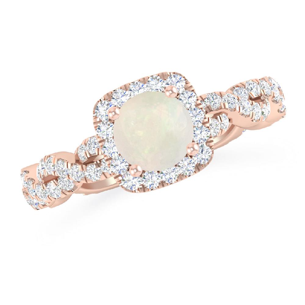 Rose Gold - Opal