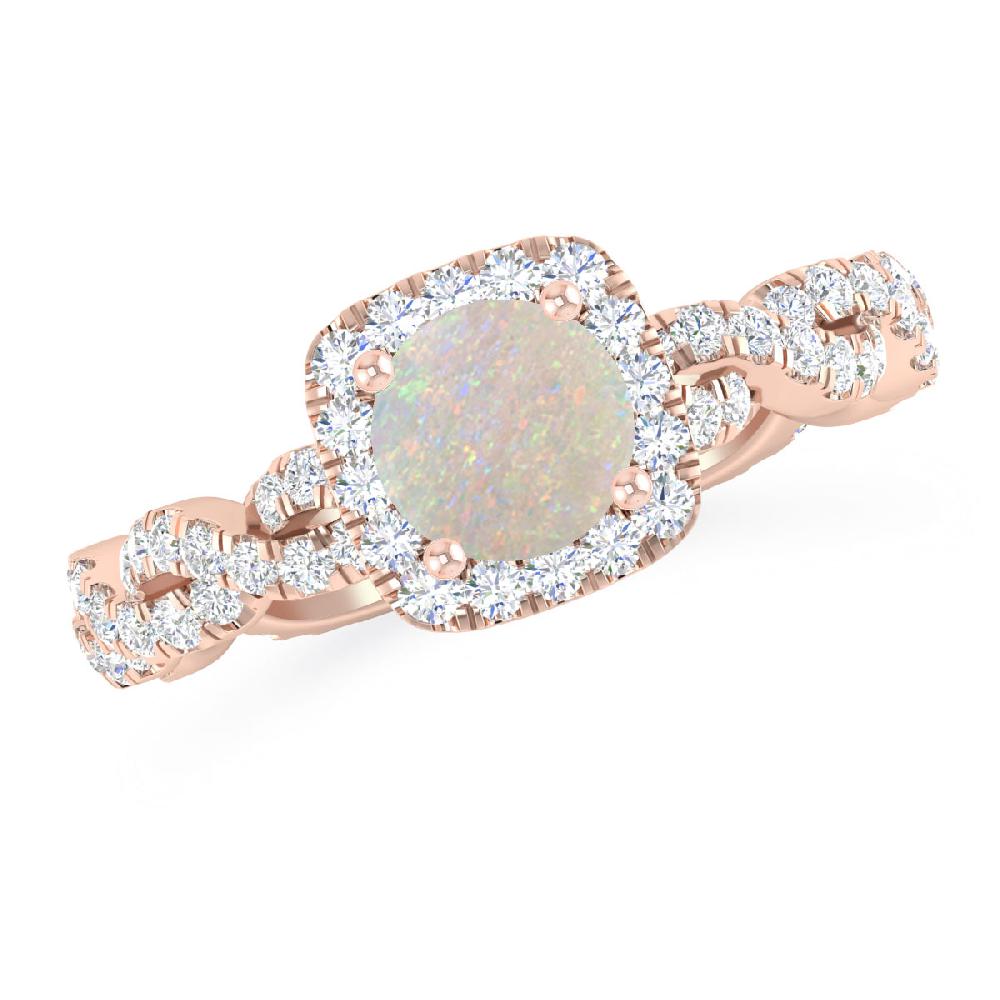 Rose Gold - Opal