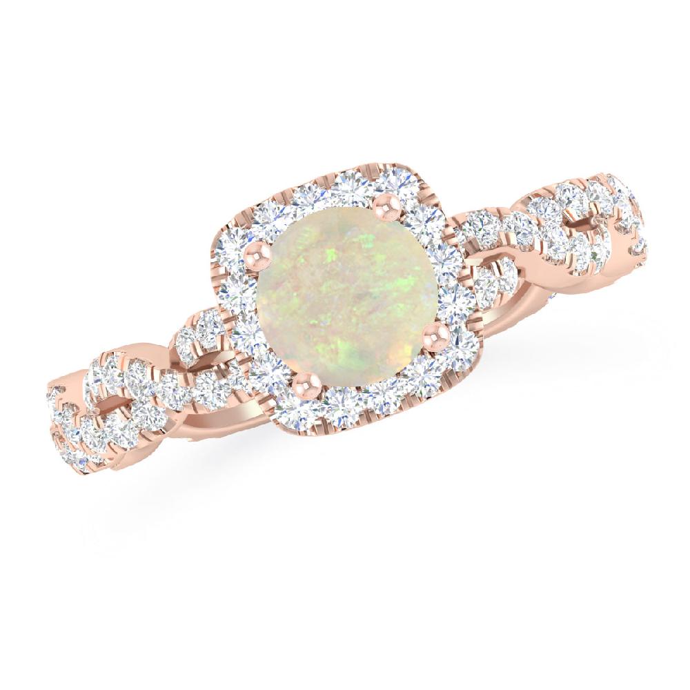 Rose Gold - Opal