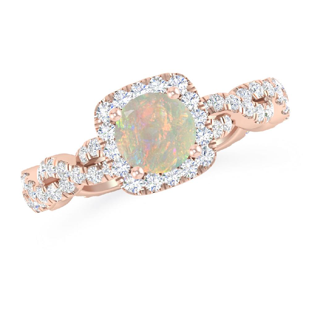 Rose Gold - Opal