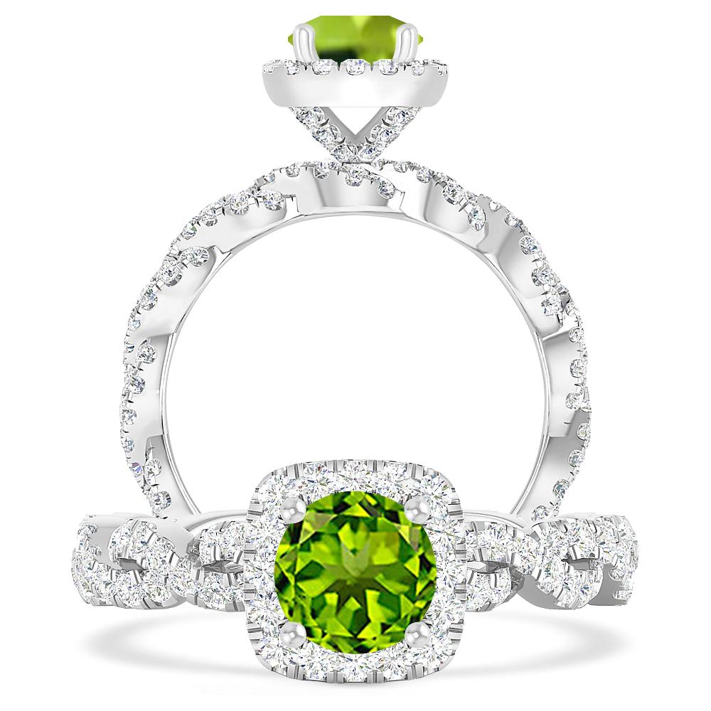 White Gold - Peridot