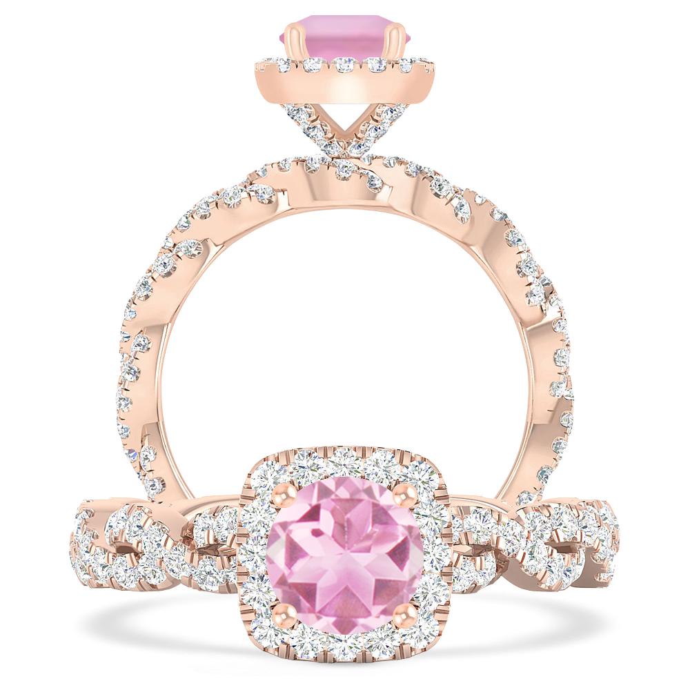 Rose Gold - Pink Tourmaline