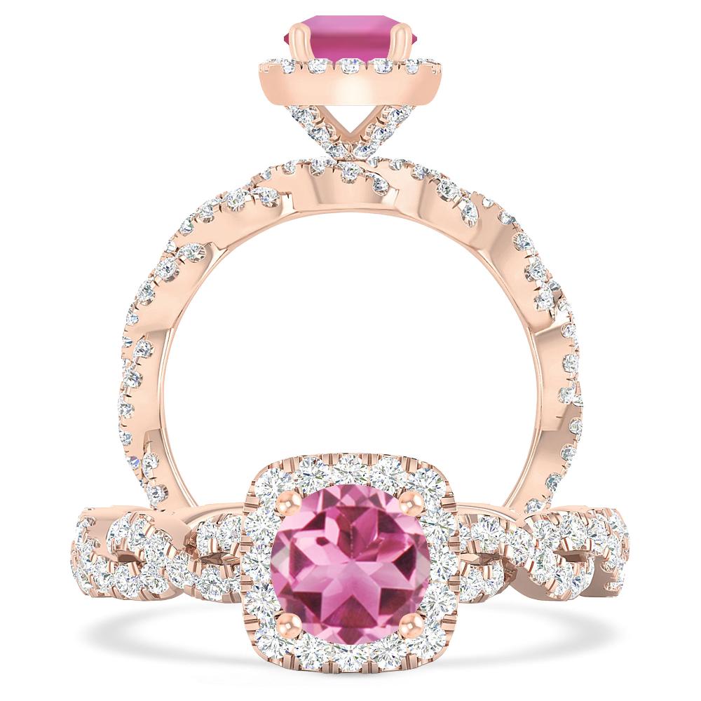 Rose Gold - Pink Tourmaline