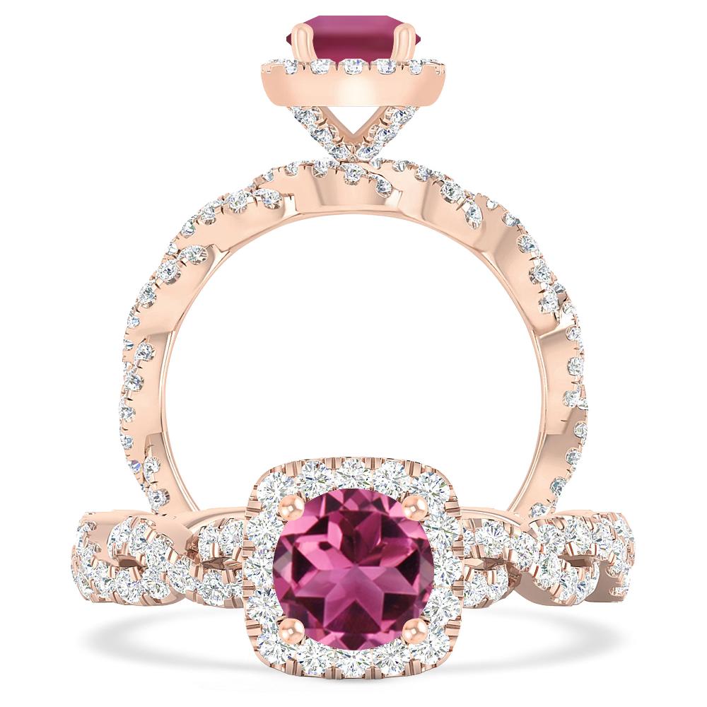 Rose Gold - Pink Tourmaline