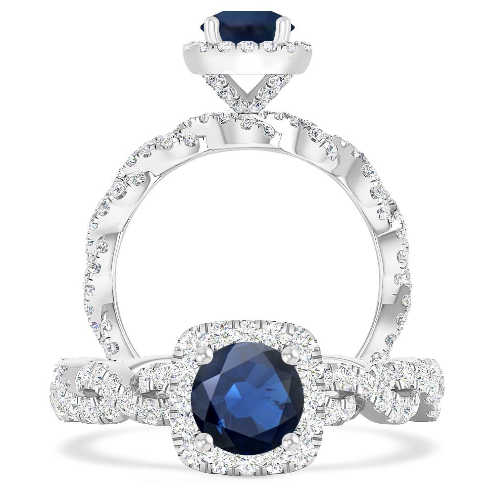 White Gold - Sapphire