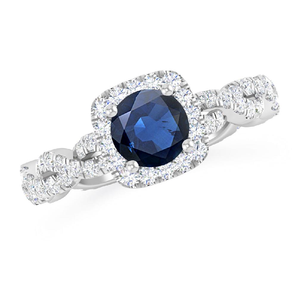 White Gold - Sapphire