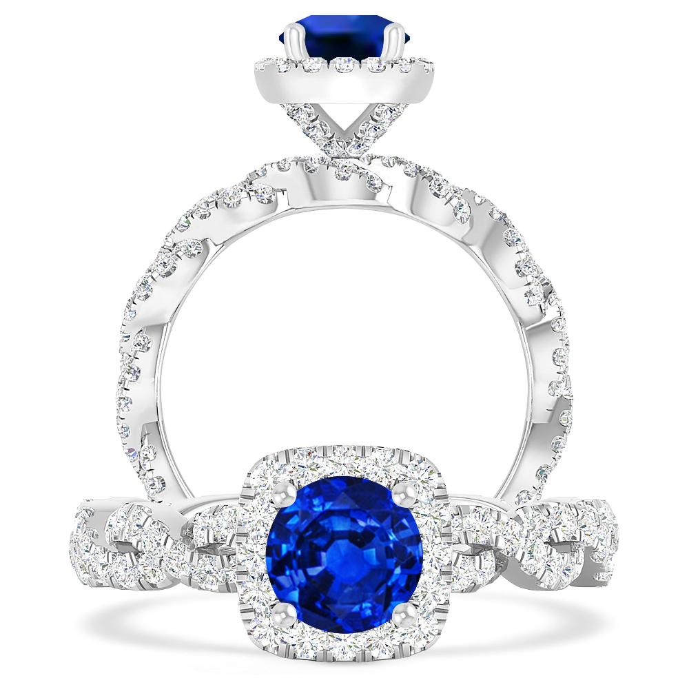 White Gold - Sapphire