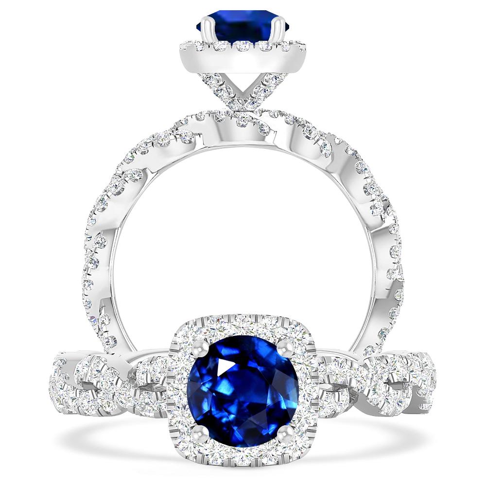 White Gold - Sapphire