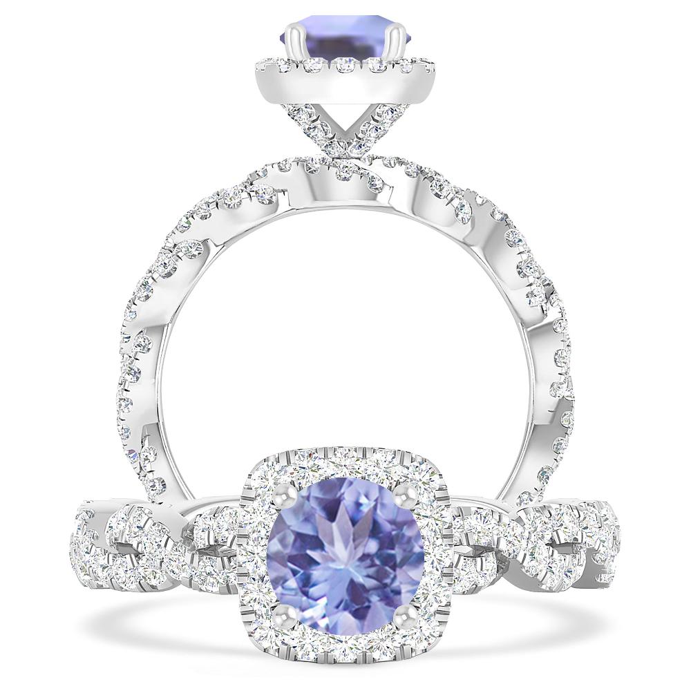 White Gold - Tanzanite