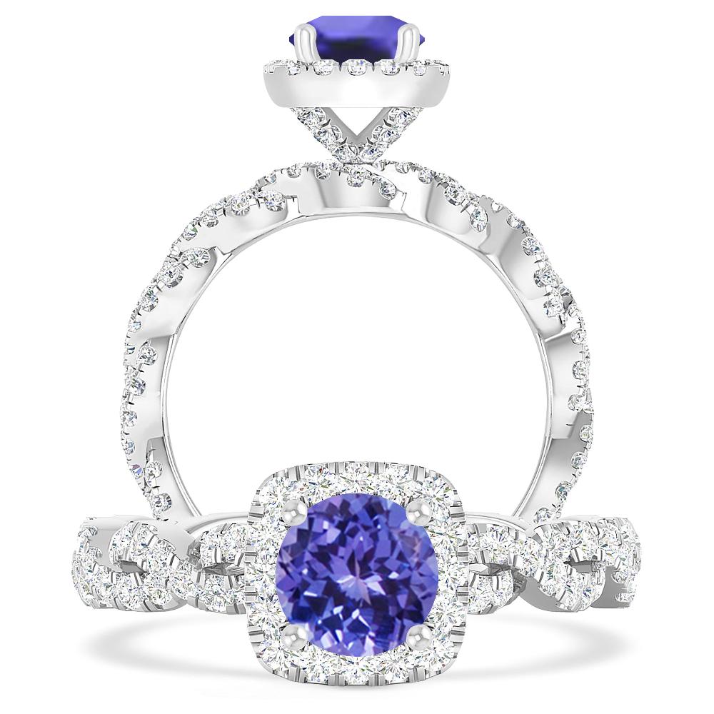 White Gold - Tanzanite