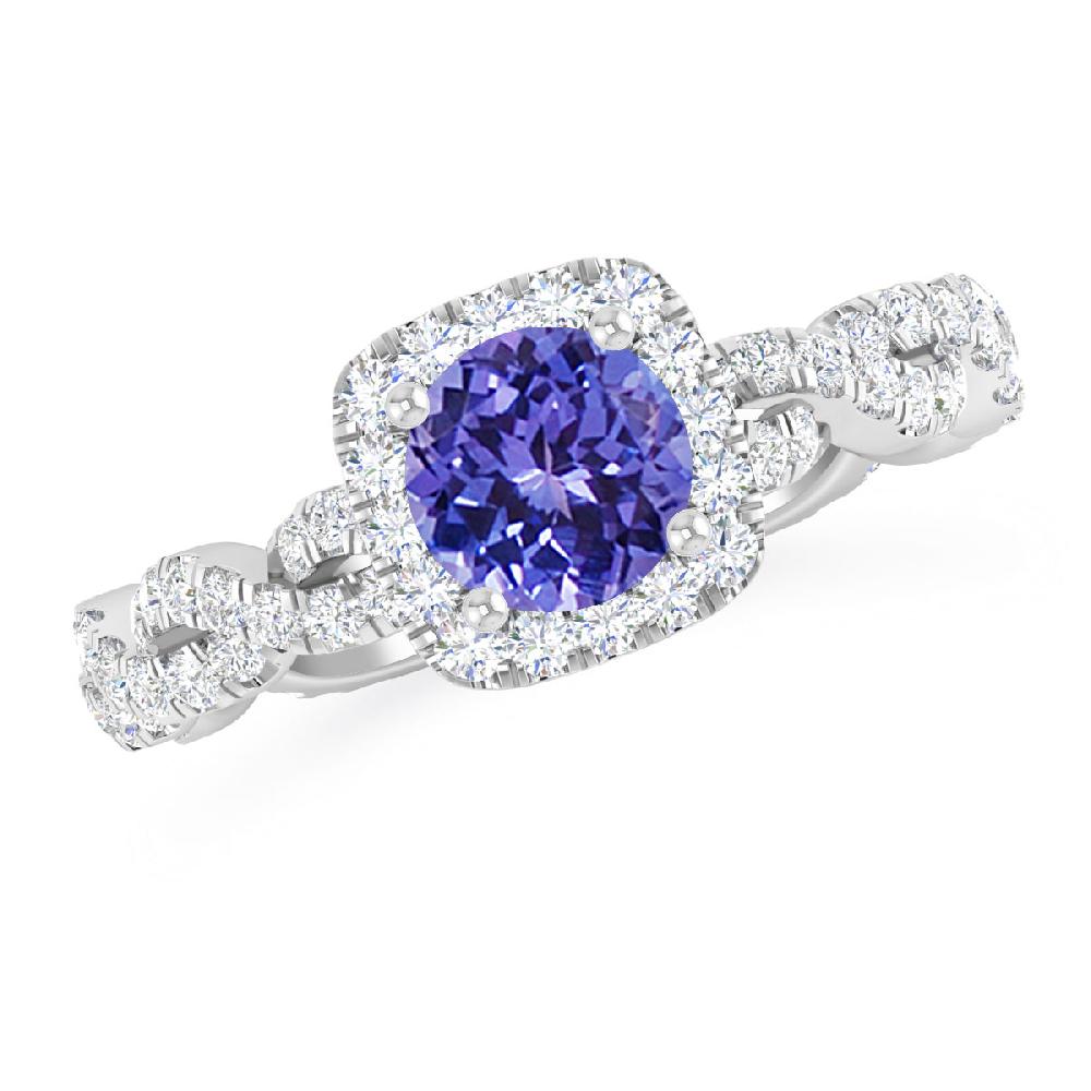 White Gold - Tanzanite