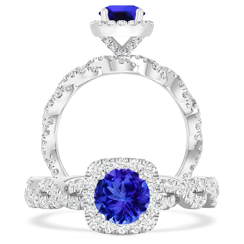 White Gold - Tanzanite