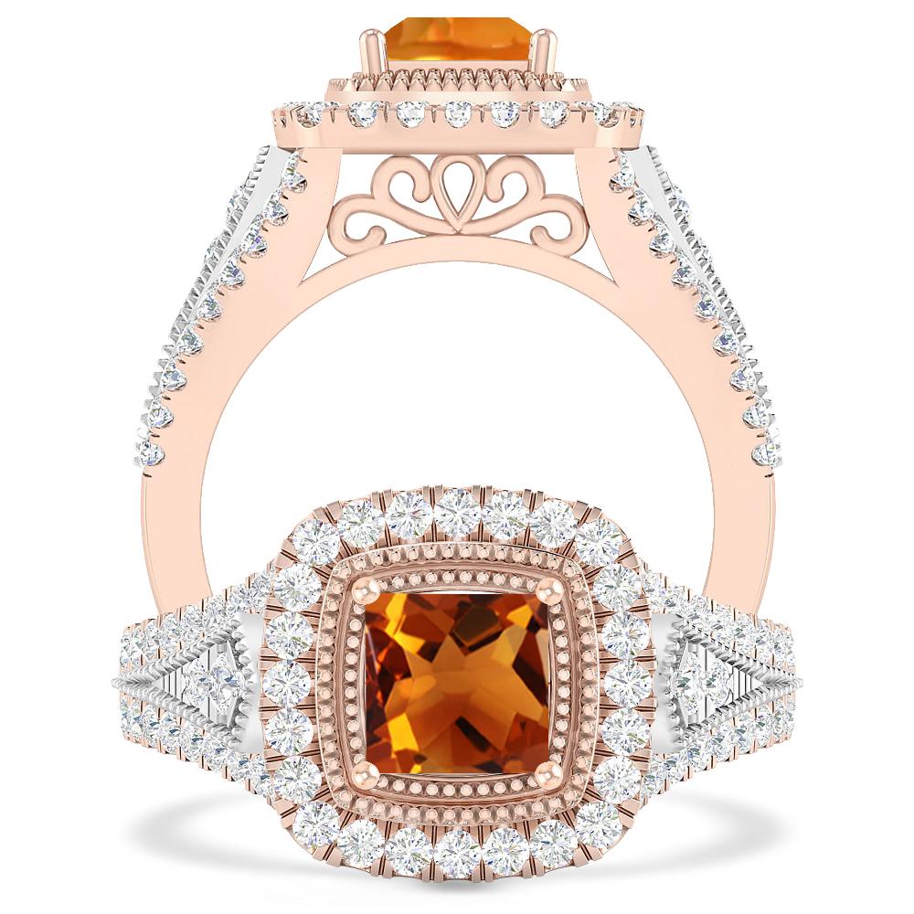 Rose Gold - Citrine