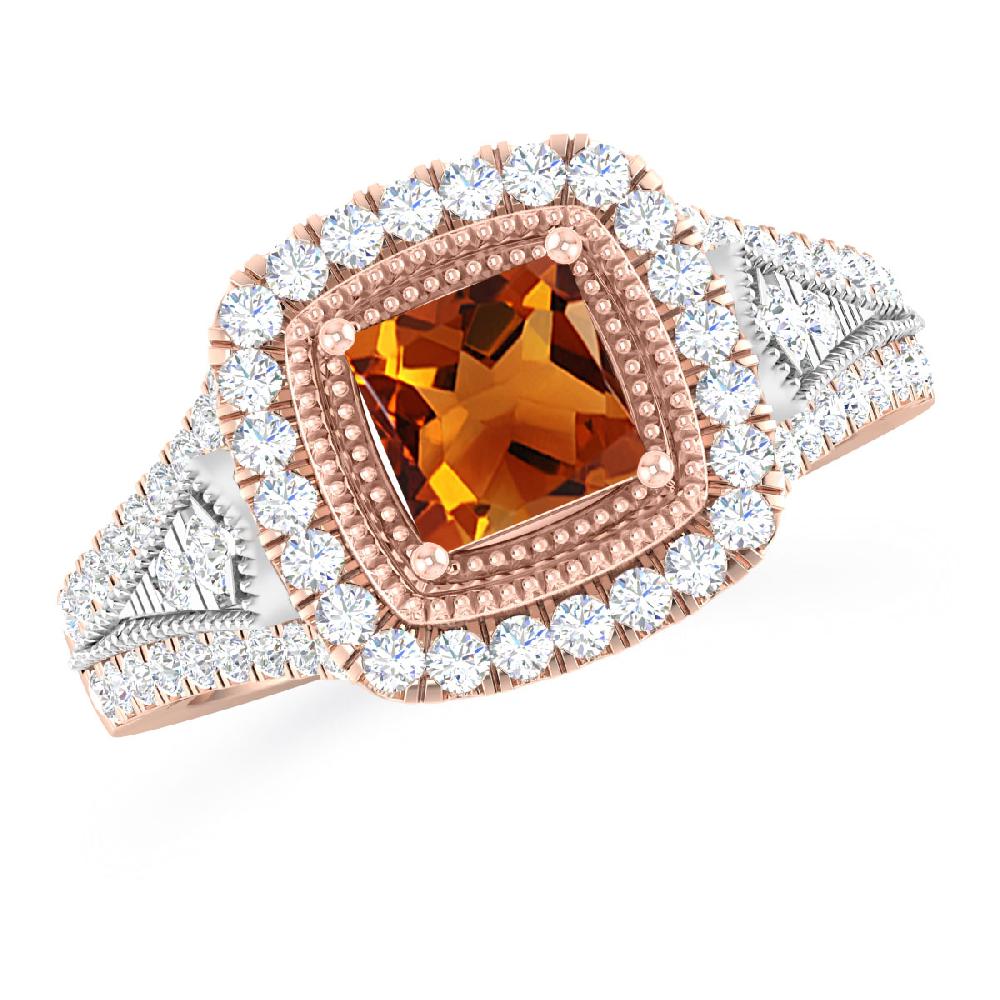 Rose Gold - Citrine