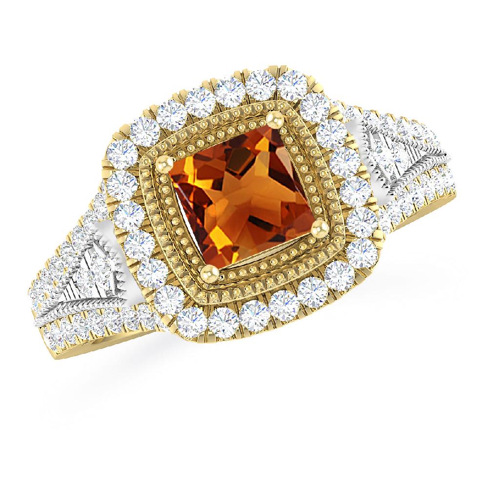 Yellow Gold - Citrine