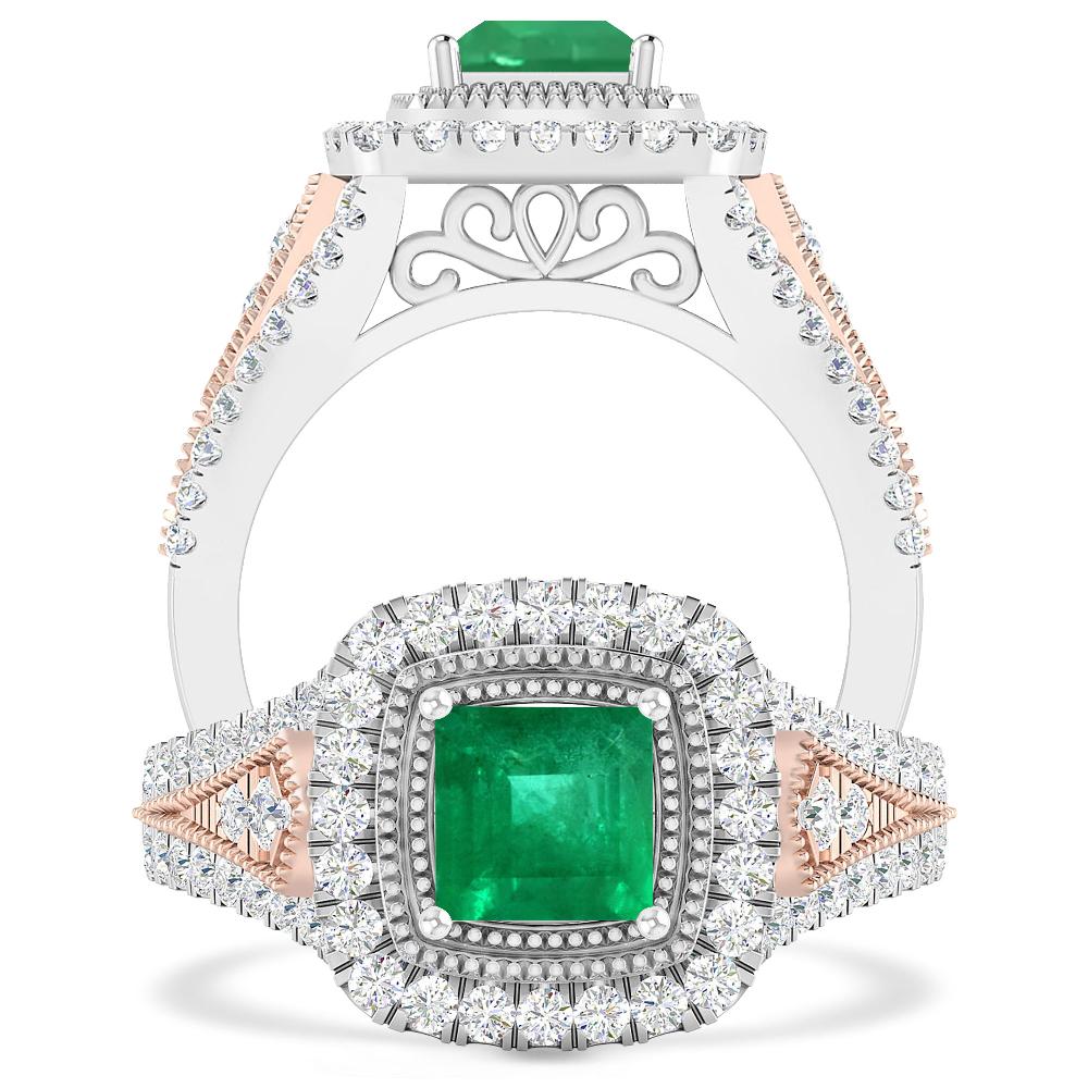 White Gold - Emerald