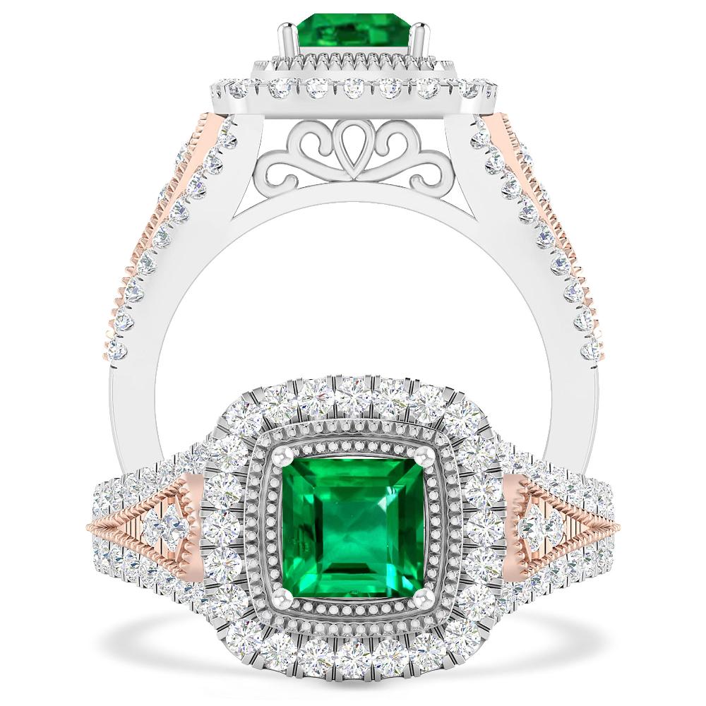 White Gold - Emerald