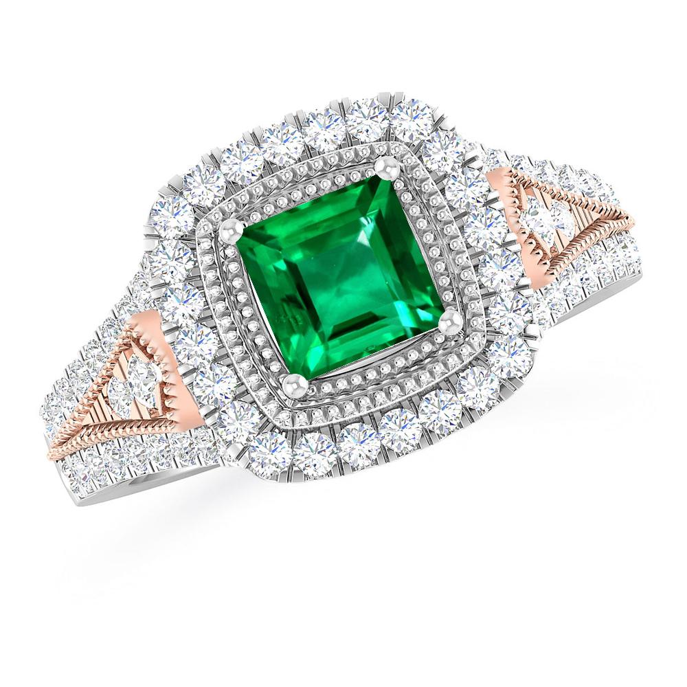 White Gold - Emerald