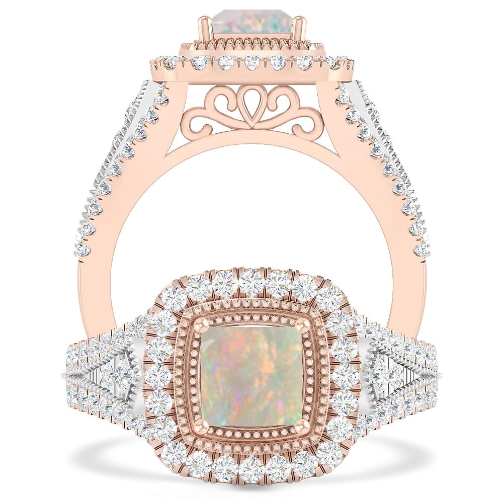 Rose Gold - Opal