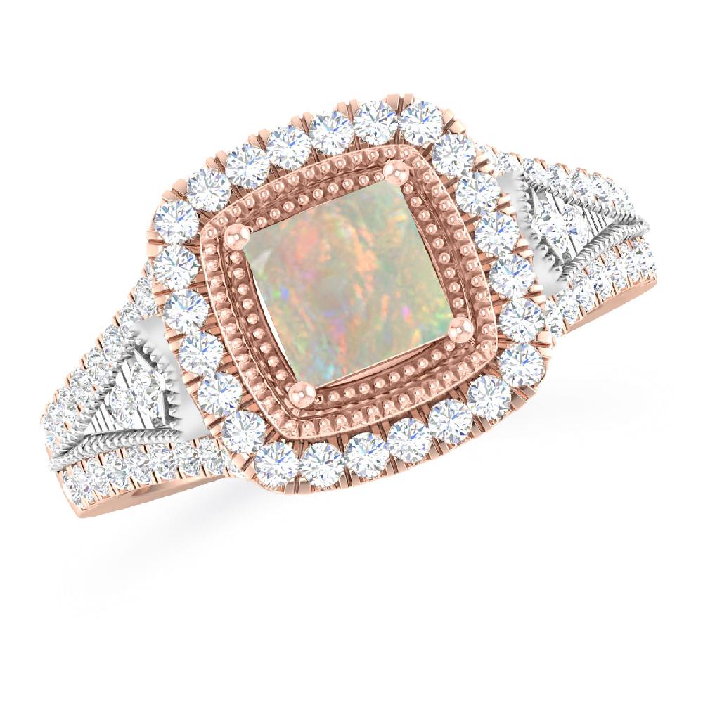 Rose Gold - Opal