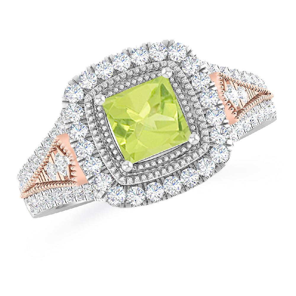 White Gold - Peridot