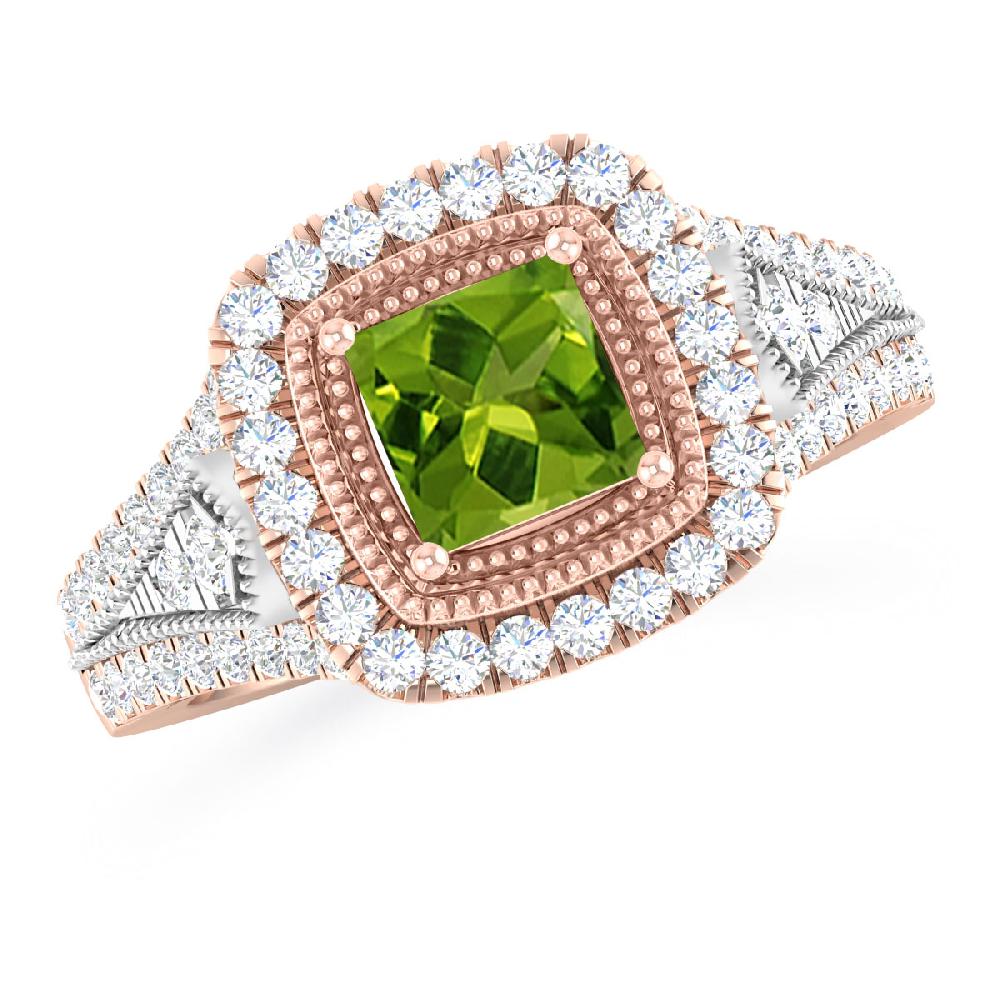 Rose Gold - Peridot