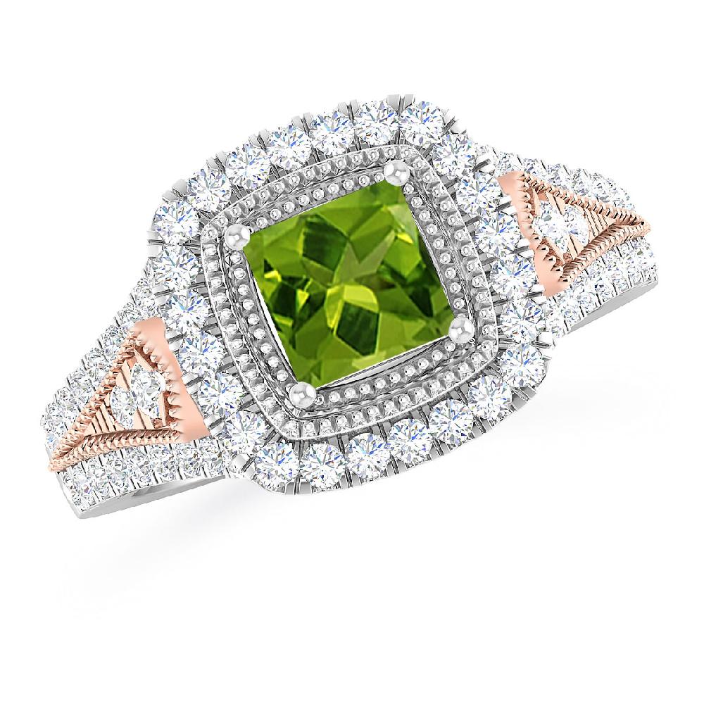 White Gold - Peridot