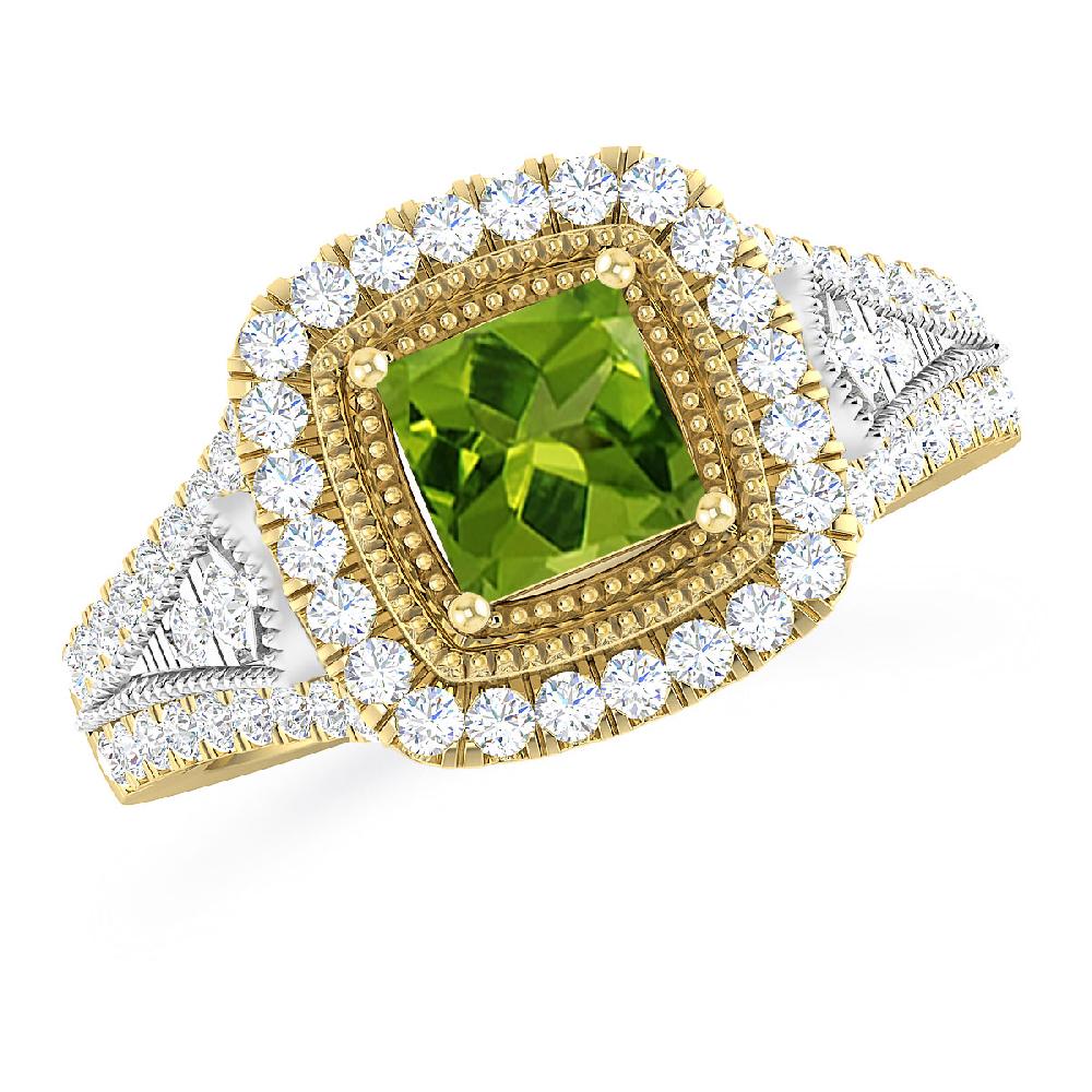 Yellow Gold - Peridot